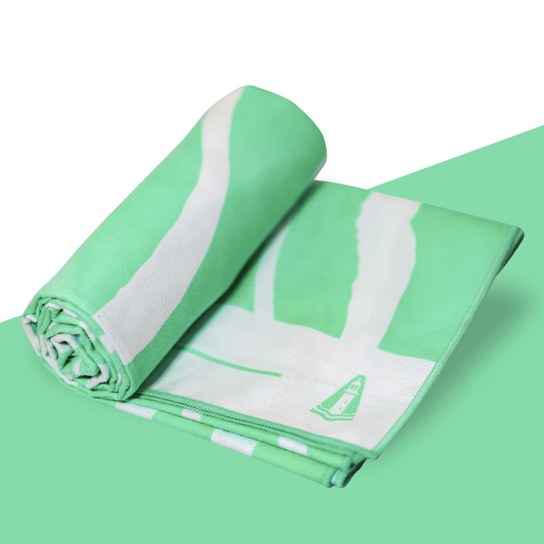 Quick Drying Towel - Seafoam Waves