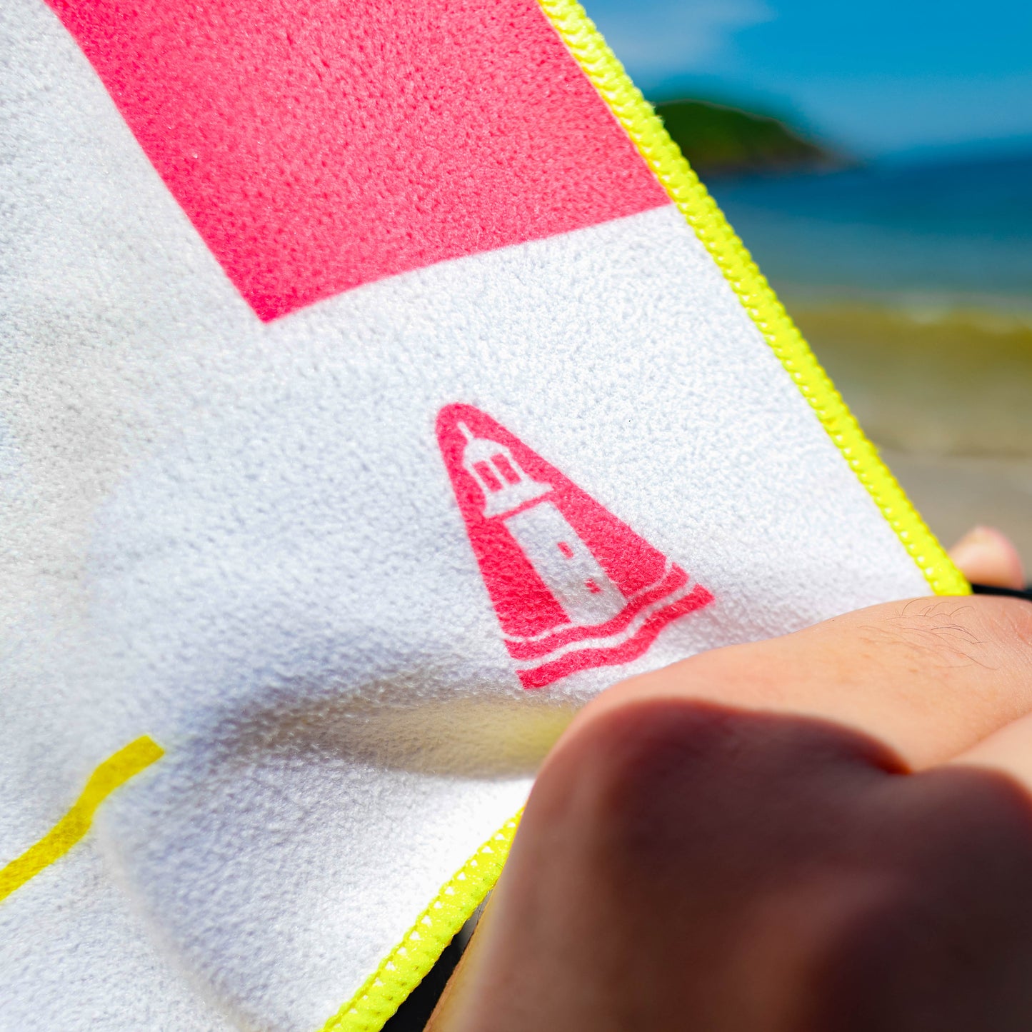 Quick Drying Towel - Sunset Stripes