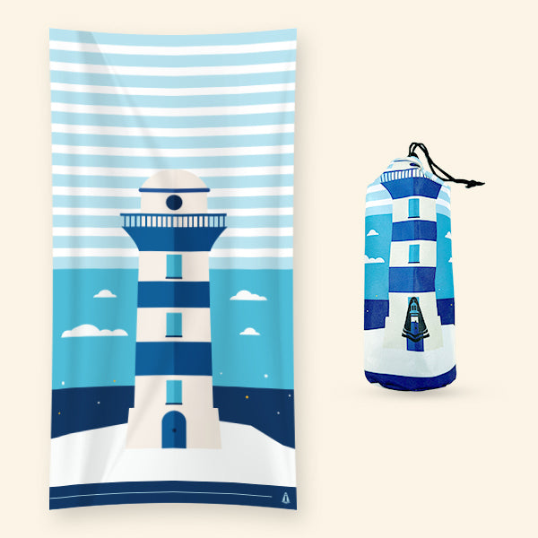 Quick Dry Towel | Lighthouse Edition