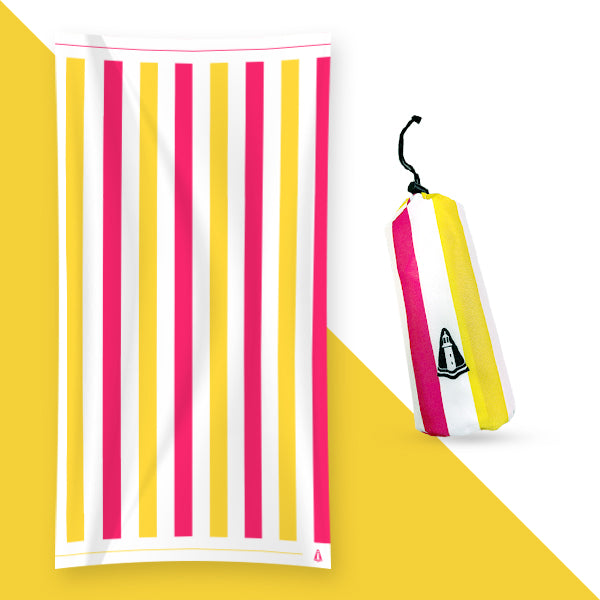 Quick Drying Towel - Sunset Stripes